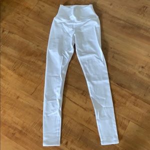 Alo white leggings